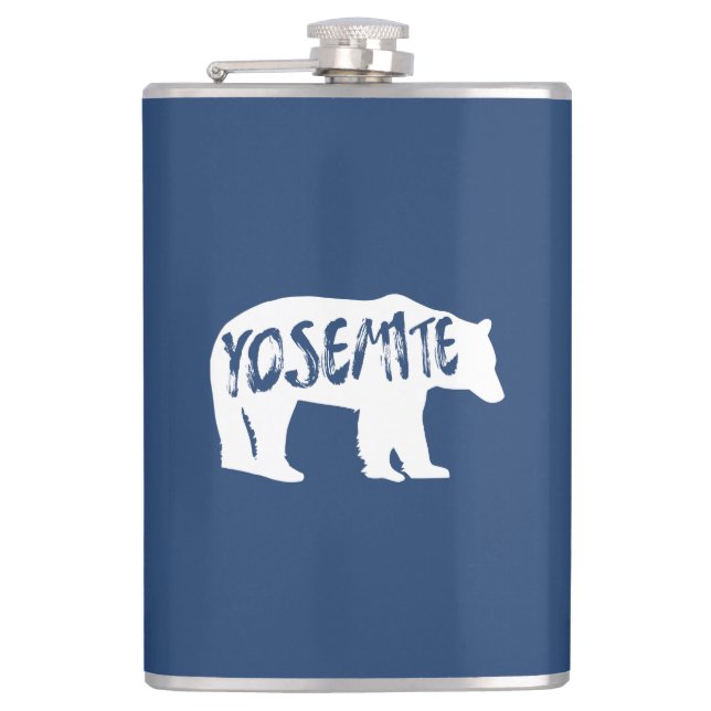 Yosemite Bear Flachmann (Vorderseite)