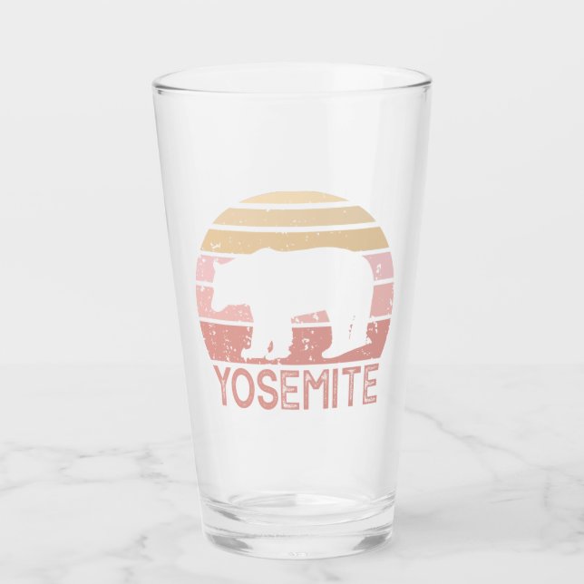 Yosemite Bear Glas (Vorderseite)