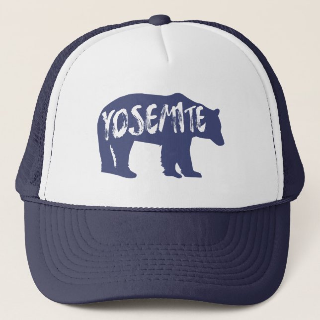 Yosemite Bear Truckerkappe (Vorderseite)