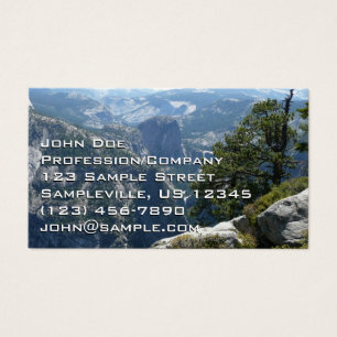 Yosemite-Bergansicht im Yosemite-Nationalpark