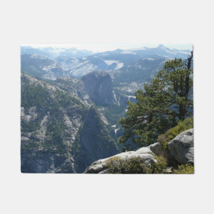 Yosemite-Bergansicht im Yosemite-Nationalpark Fußmatte