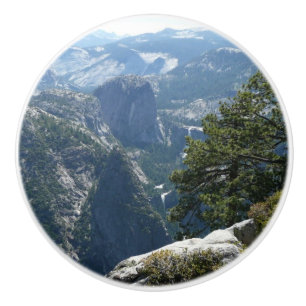 Yosemite-Bergblick im Yosemite-Nationalpark Keramikknauf