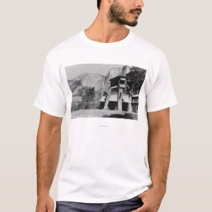Yosemite, CA - das Ahwahnee Häuschen und das Tal T-Shirt