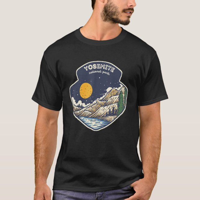 Yosemite California National Park T-Shirt (Vorderseite)