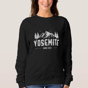 Yosemite California Nationalpark Bergsee-Zauber Sweatshirt
