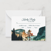 Yosemite California Nature - UAWG Wedding Insert