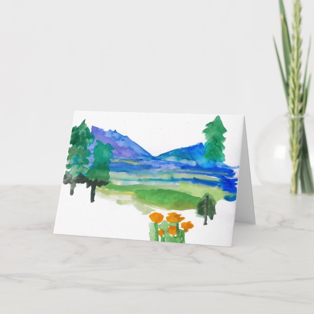 Yosemite Card Dankeskarte (Vorderseite)