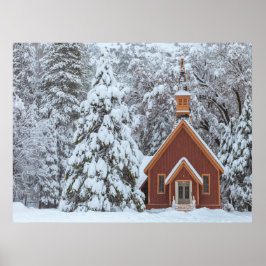 Yosemite Chapel Poster