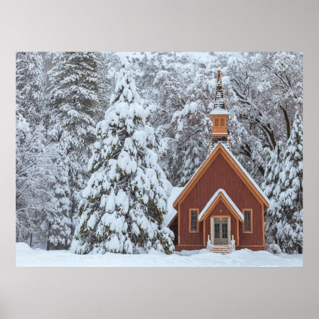 Yosemite Chapel Poster (Vorne)