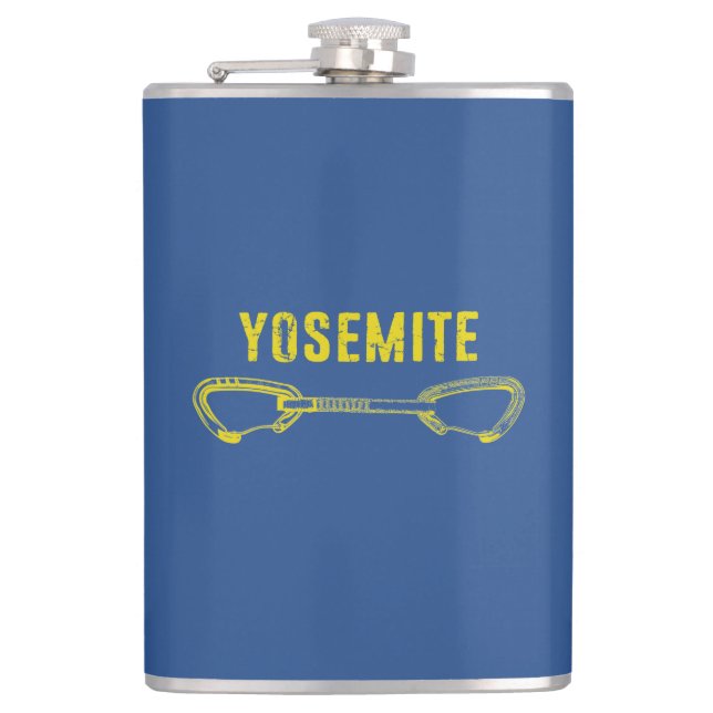 Yosemite Climbing Quickdrag Flachmann (Vorderseite)