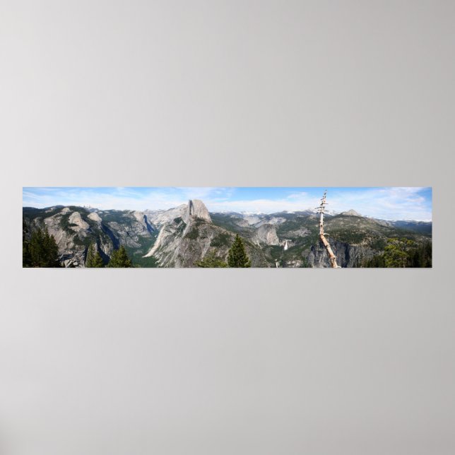 Yosemite Colossal Panorama Poster (Vorne)