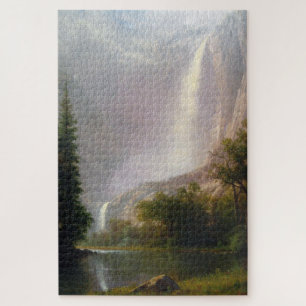Yosemite Falls, Albert Bierstadt Puzzle