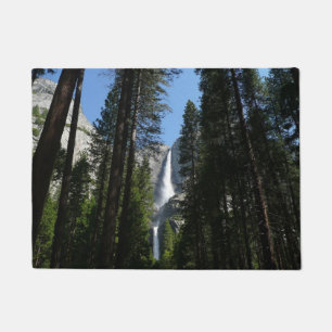 Yosemite Falls and Woods Landscape Fotografy Fußmatte