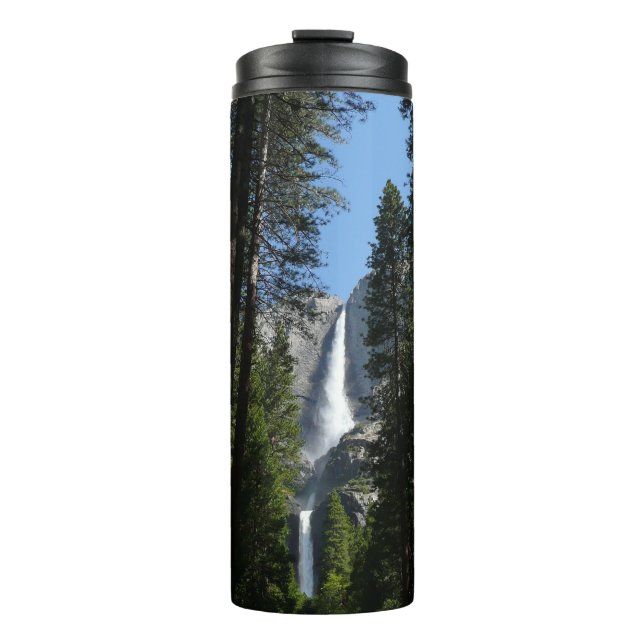 Yosemite Falls and Woods Landscape Fotografy Thermosbecher (Vorderseite)