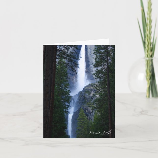 Yosemite_Falls_card Karte (Vorderseite)