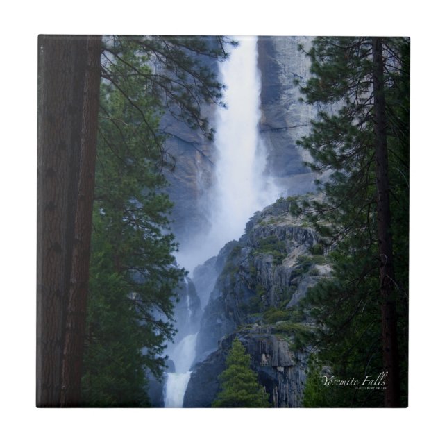 Yosemite Falls Fliese (Vorderseite)