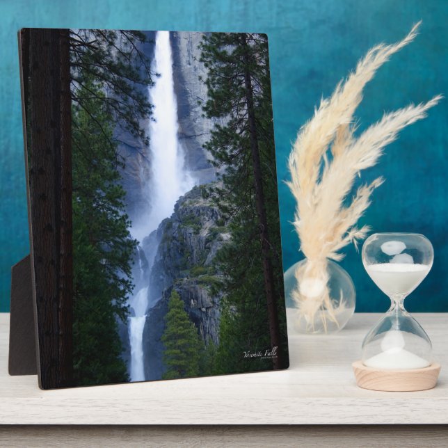 Yosemite Falls Fotoplatte (Seite)