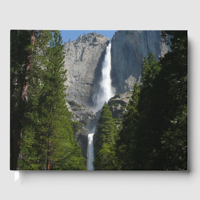 Yosemite Falls II aus dem Yosemite Nationalpark Gästebuch (Vorderseite)