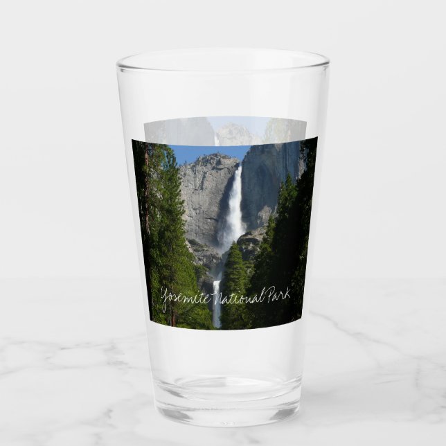 Yosemite Falls II aus dem Yosemite Nationalpark Glas (Vorderseite)