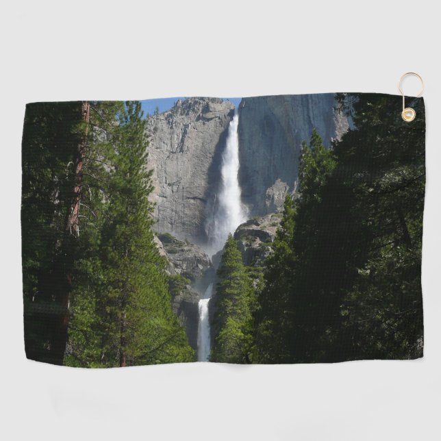 Yosemite Falls II aus dem Yosemite Nationalpark Golfhandtuch (Horizontal)