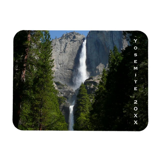 Yosemite Falls II aus dem Yosemite Nationalpark Magnet (Horizontal)