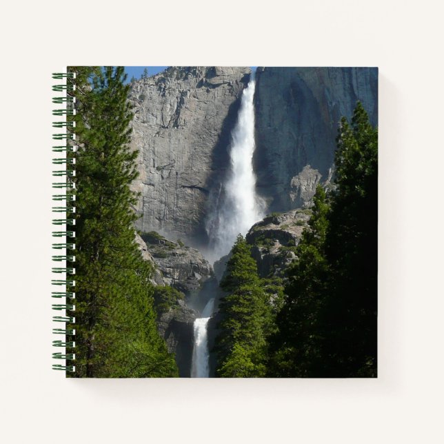 Yosemite Falls II aus dem Yosemite Nationalpark Notizbuch (Vorderseite)