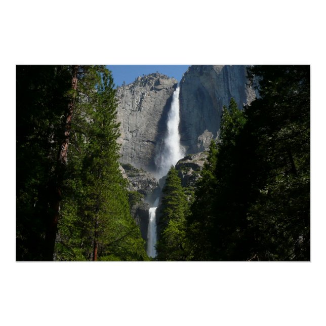 Yosemite Falls II aus dem Yosemite Nationalpark Poster (Vorderseite)