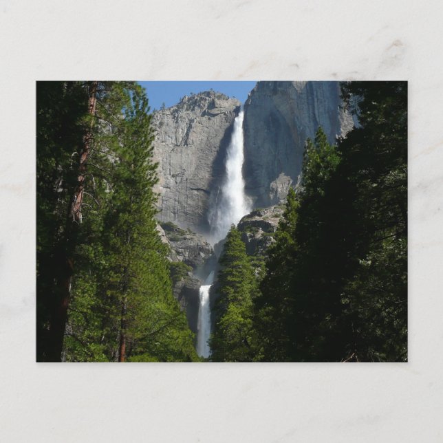Yosemite Falls II aus dem Yosemite Nationalpark Postkarte (Vorderseite)