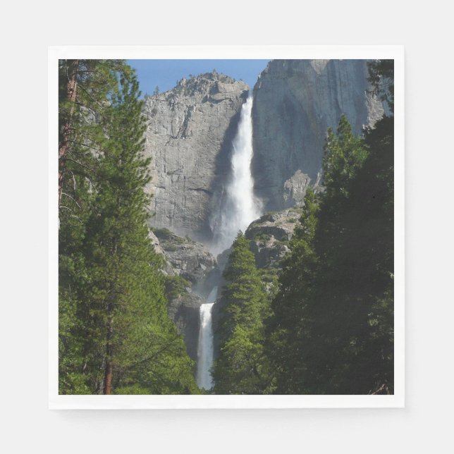 Yosemite Falls II aus dem Yosemite Nationalpark Serviette (Vorderseite)