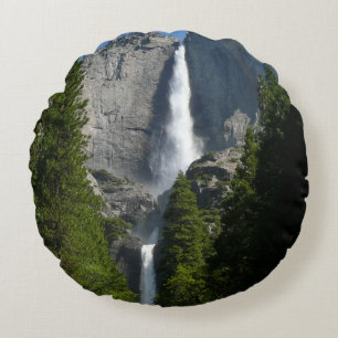 Yosemite Falls II vom Yosemite-Nationalpark Rundes Kissen