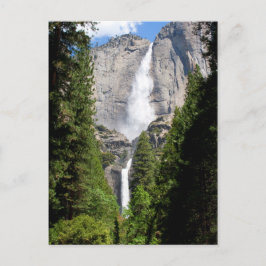 Yosemite Falls im Mai Postkarte