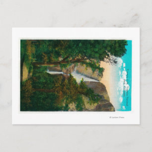 Yosemite Falls in Yosemite, Kalifornien Postkarte