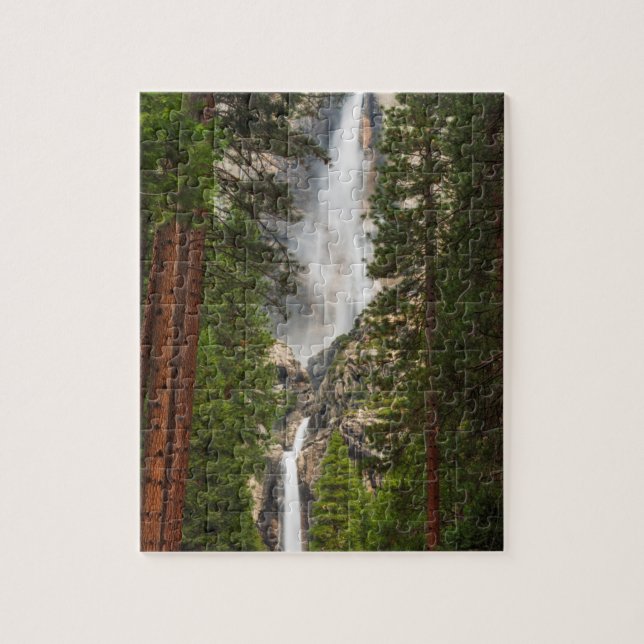 Yosemite Falls, Kalifornien Puzzle (Vertikal)