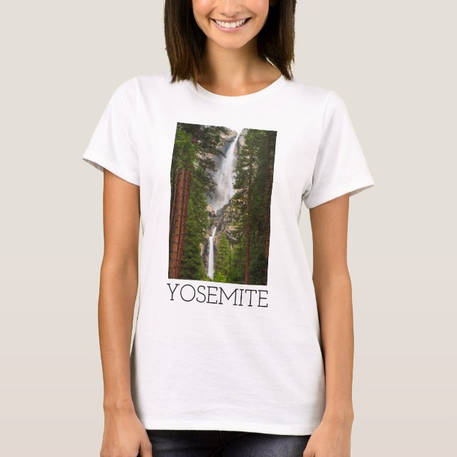 Yosemite Falls, Kalifornien T-Shirt (Vorderseite)