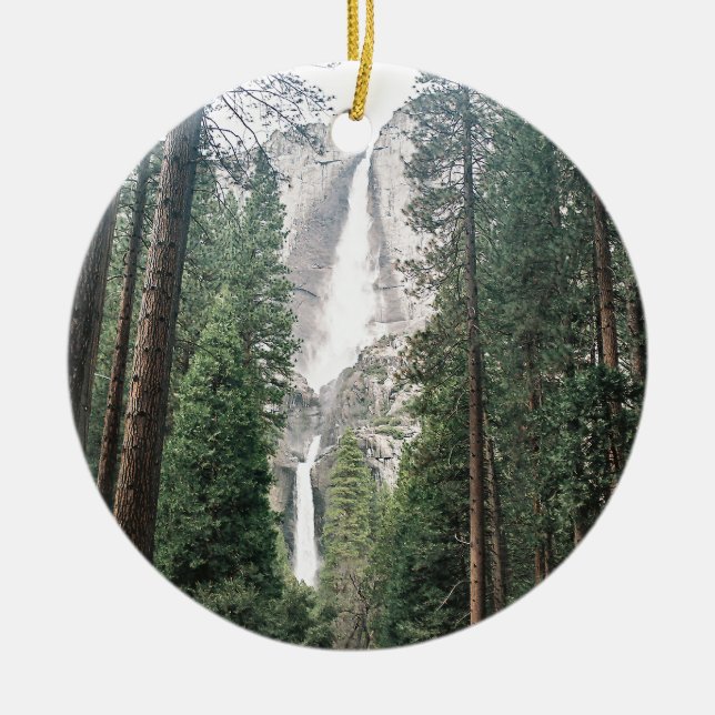 Yosemite Falls Keramikornament (Vorne)
