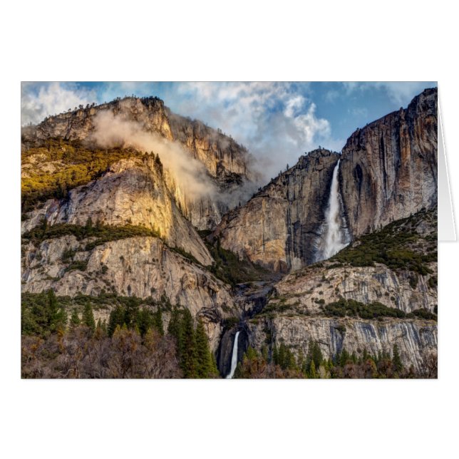 Yosemite Falls landschaftlich, Kalifornien (Vorderseite (Horizontal))