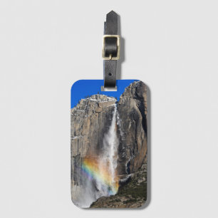 Yosemite Falls mit Regenbogen Gepäckanhänger