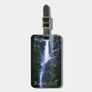 Yosemite Falls Naturofotografie Gepäcktag Gepäckanhänger