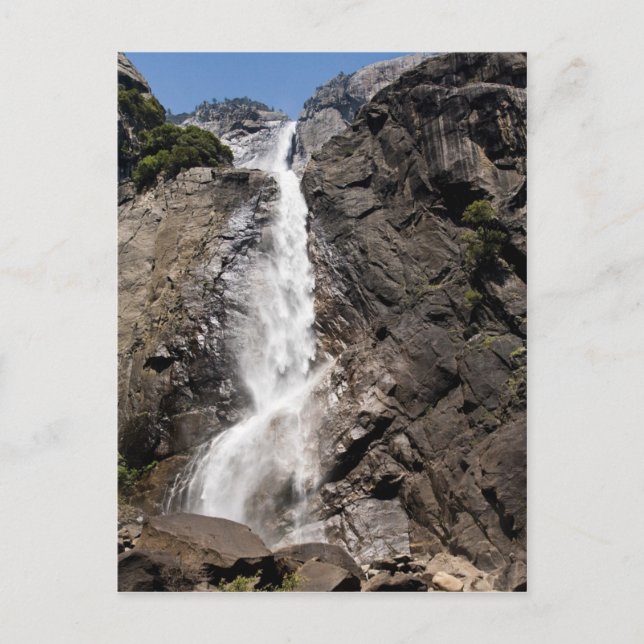 Yosemite Falls Postkarte (Vorderseite)