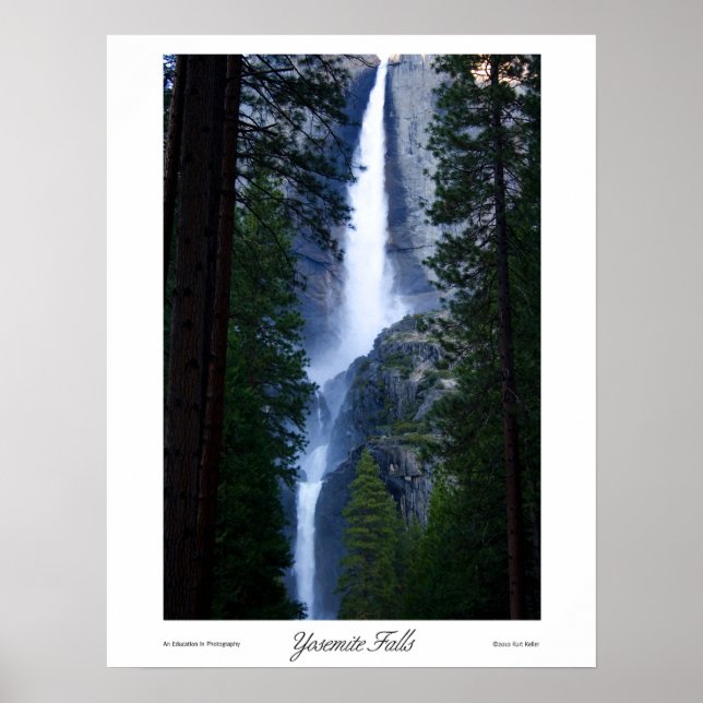 Yosemite Falls Prints Poster (Vorne)