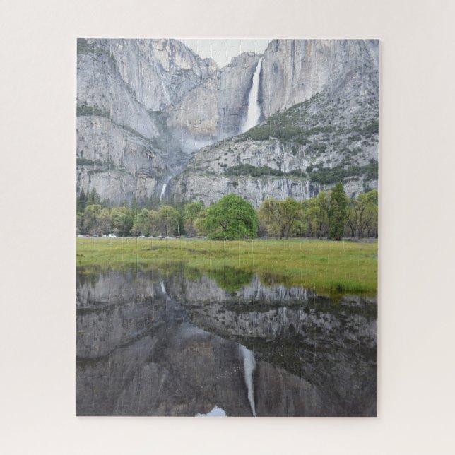 Yosemite Falls Reflection - 16x20 - 520 Stk. Puzzle (Vertikal)