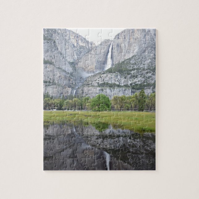 Yosemite Falls Reflection - 8x10 - 110 Stk. Puzzle (Vertikal)