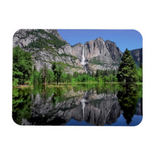Yosemite Falls Reflektion Magnet