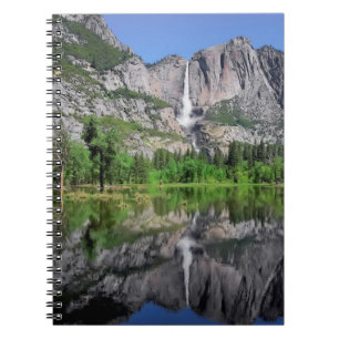 Yosemite Falls Reflektion Notizblock