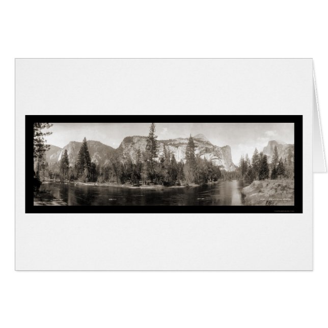 Yosemite Falls River Foto 1915 (Vorderseite (Horizontal))