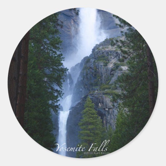 Yosemite Falls Sticker (Vorderseite)
