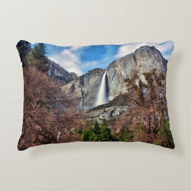 Yosemite Falls Zierkissen (Vorderseite)
