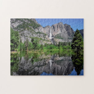 Yosemite- Fallsreflexion Puzzle