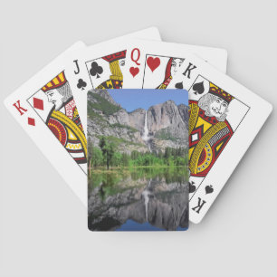 Yosemite- Fallsreflexion Spielkarten