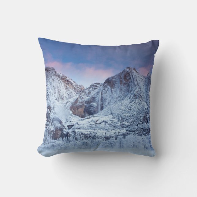 Yosemite- Fallssonnenaufgang Kissen (Vorderseite)